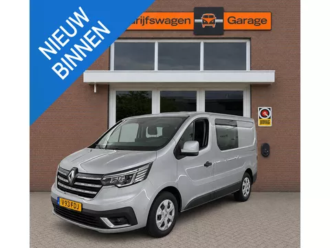 Renault Trafic 2.0dCi 130PK L2H1 Work Edition DC | compleet  | trekhaak | &euro; 394,- per mnd | 6 pers. | Dubbele Cabine