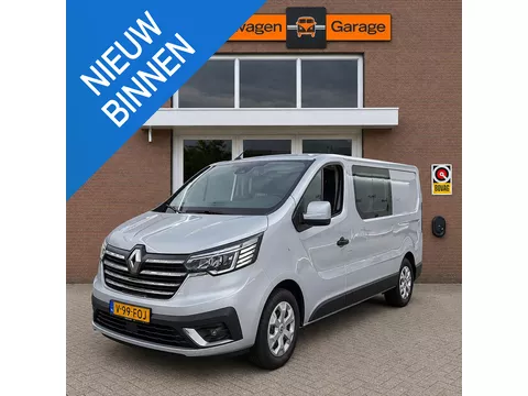 Renault Trafic 2.0dCi 130PK L2H1 Work Edition DC 6 pers | Dubbele Cabine | trekhaak | &euro; 394,- per mnd