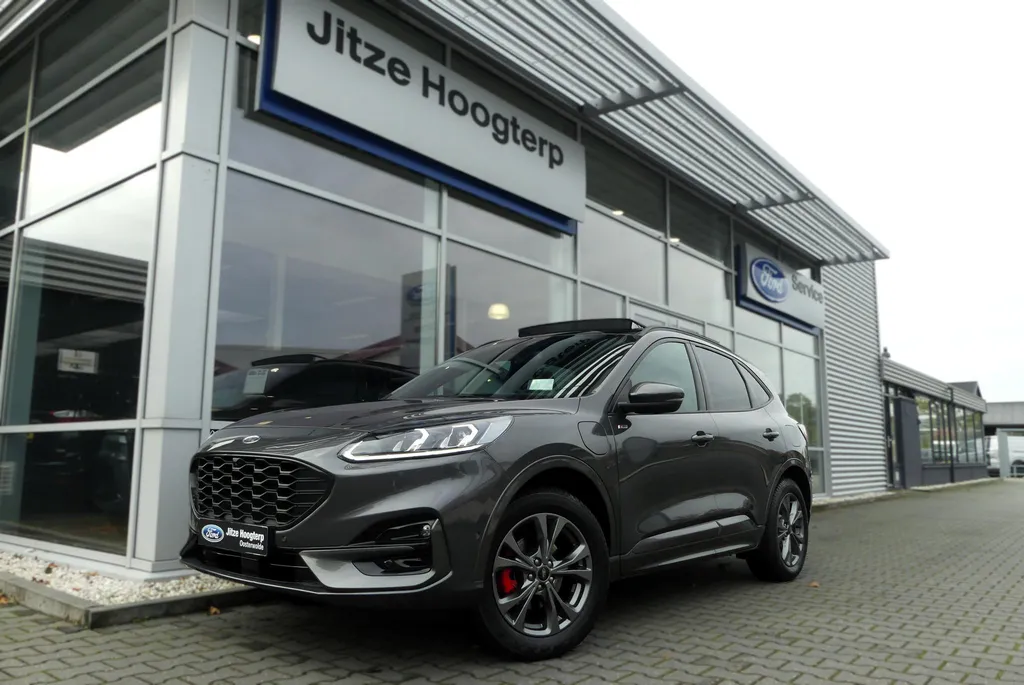 Ford Kuga 2.5 PHEV ST-Line X ELEKT. TREKHAAK, PANO, HUD, WINTER PACK, ADAPT. CRUISE, CLIMA, NAVI, CAMERA V&amp;A, PDC V&amp;A, APPLE CARPLAY/ANDROID AUTO, BLIS, KEYLESS, ELEKT. ACHTERKLEP, ELEKT. STOEL, 71.296KM