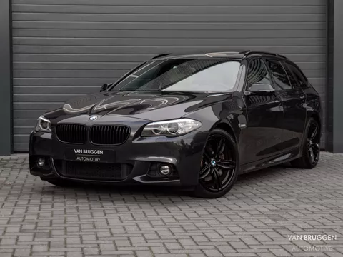BMW 5-serie Touring 528i M-Sport High Executive Pano HK-Audio Memory