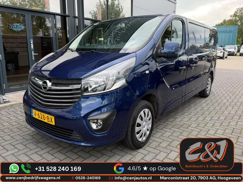 Opel Vivaro 1.6 CDTI L2H1 Sport hagelschade l airco l cruise l navi l camera l trekhaak l MARGE