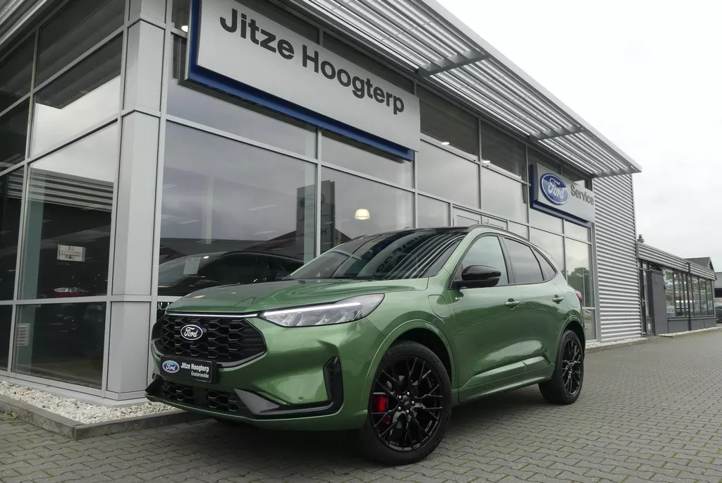 Ford Kuga 2.5 PHEV ST-Line X ELEKT. TREKHAAK, BLACK PACK, PANO, MEMORY, 360&deg; CAMERA, WINTER PACK, ADAPT. CRUISE, CLIMA, NAVI, PDC V&amp;A, APPLE CARPLAY/ANDROID AUTO, BLIS, KEYLESS, B&amp;O, ELEKT. ACHTERKLEP, ELEKT. STOELEN, 13KM