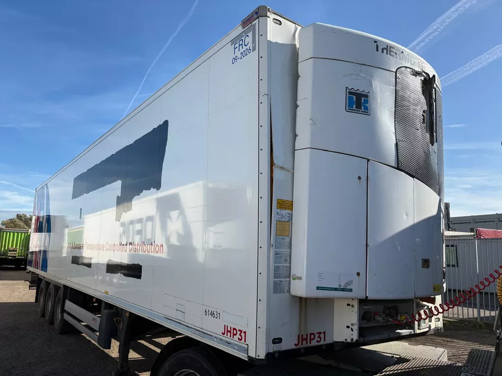 Schmitz Cargobull Thermoking Multitemp, 265 height, Disc, 80 % tyres/Reifen, only 2132 diesel /0 elect