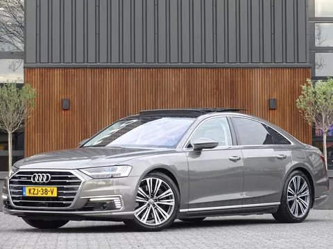Audi A8 60 TFSie 462PK S-Line / B&amp;O / TV's / softclose / massage / 360&deg;