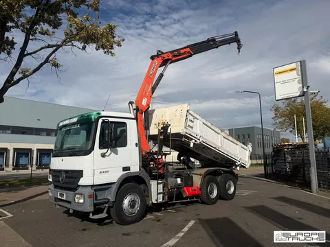 Mercedes Actros 3332 Full Steel - EPS 3 Ped - Big Axles T07906