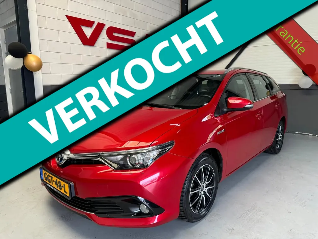 Toyota Auris Touring Sports 1.8 Hybrid Business Plus, Camera, Cruise,stoelvw,climate.Aflevering