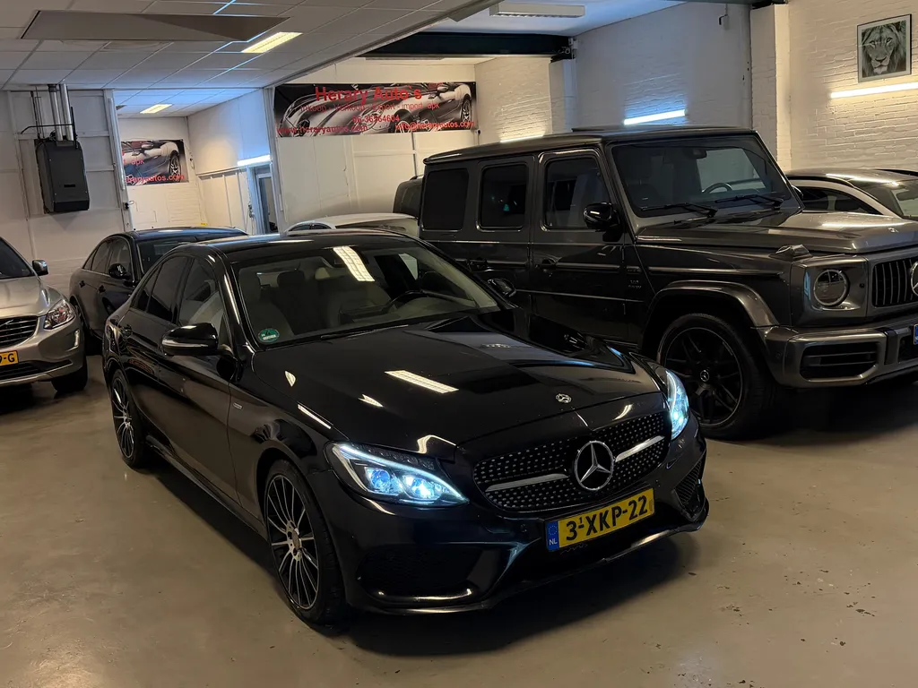 Mercedes-Benz C-klasse C220 CDI AMG-NIGHT PAKKET NAVI LEDER