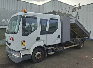 Renault Midlum 150 DCi , Tipper , Double cabine , 7 Seats , Manual , Spring Susp.