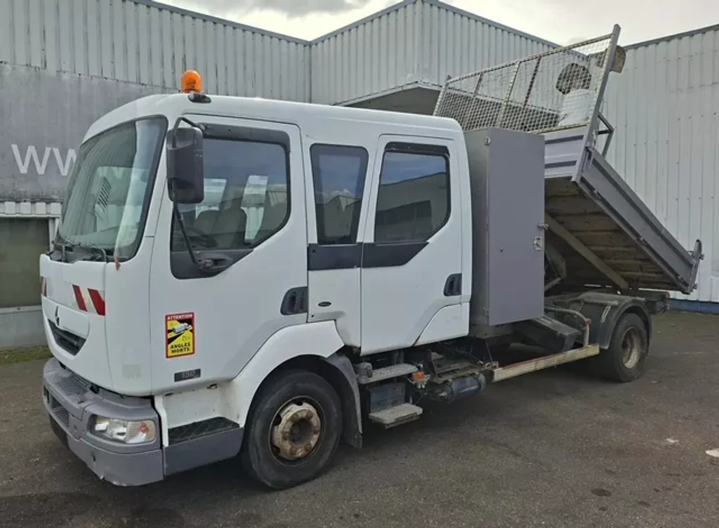 Renault Midlum 150 DCi , Tipper , Double cabine , 7 Seats , Manual , Spring Susp.