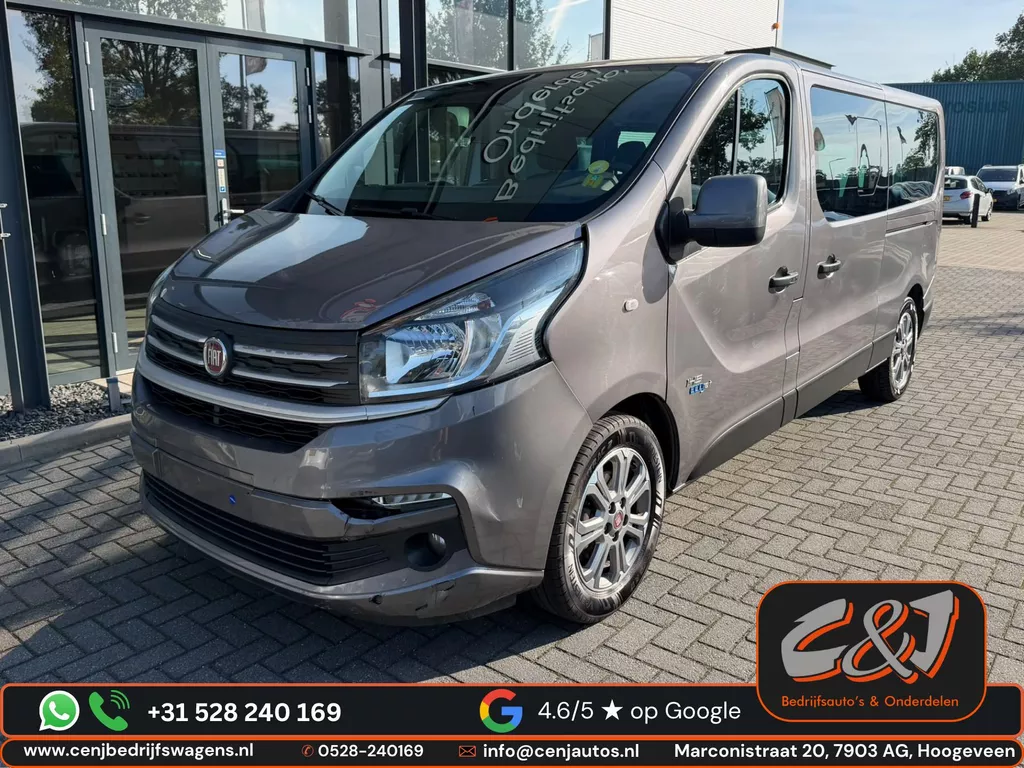Fiat Talento Combi 1.6 Mjet 145HP TT EXPORT l voorschade l 9 persoons l veel opties l MARGE