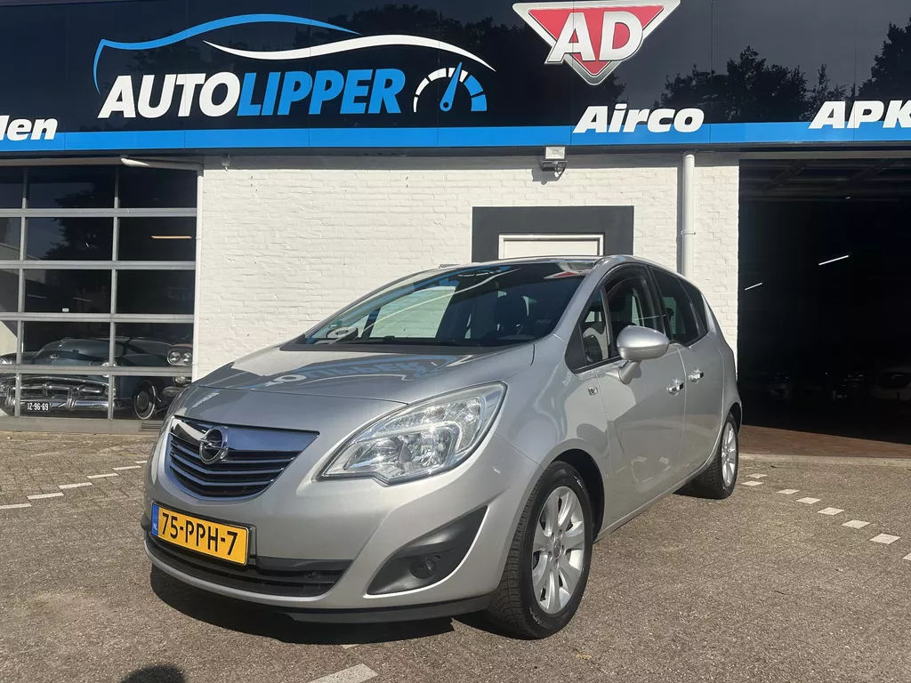 Opel Meriva 1.4 Turbo Cosmo /Nieuwe apk bij aflevering/lm velgen/All season banden/Trekhaak