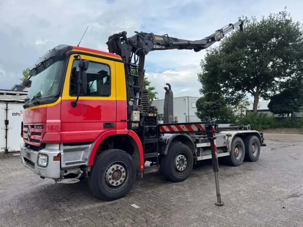 Mercedes-Benz Actros 3741 8X4 / STEEL SUSPENSION