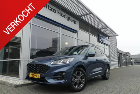 Ford Kuga 2.5 PHEV ST-Line X ELEKT. TREKHAAK, HUD, WINTER PACK, ADAPT. CRUISE, CLIMA, NAVI, CAMERA V&amp;A, PDC V&amp;A, APPLE CARPLAY/ANDROID AUTO, BLIS, KEYLESS, B&amp;O, ELEKT. ACHTERKLEP, ELEKT. STOEL, 63.260KM