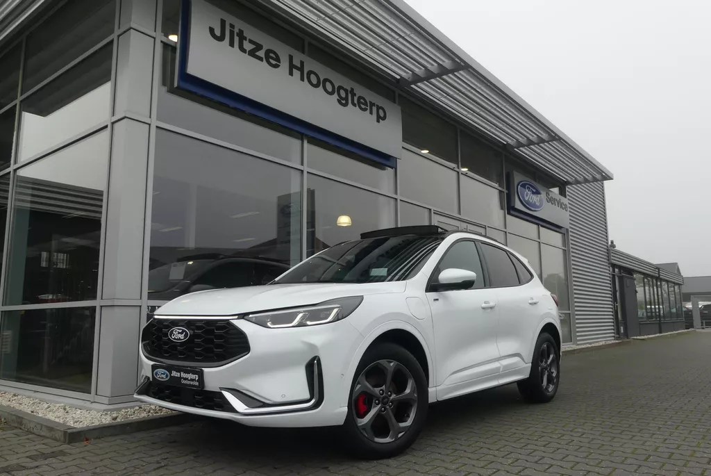 Ford Kuga 2.5 PHEV ST-Line X PANO, HUD, AGR, MEMORY, 360&deg; CAMERA, WINTER PACK, ADAPT. CRUISE, CLIMA, NAVI, PDC V&amp;A, APPLE CARPLAY/ANDROID AUTO, BLIS, KEYLESS, B&amp;O, ELEKT. ACHTERKLEP, ELEKT. STOELEN, 8.281KM