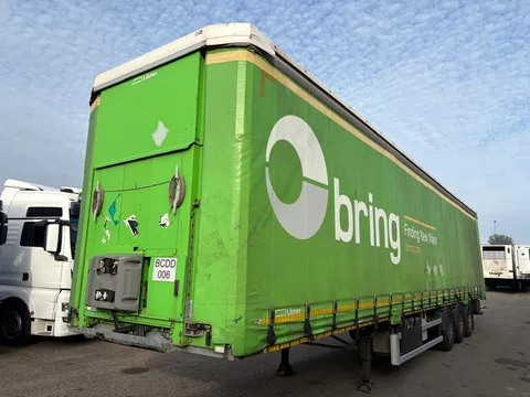 Fruehauf Double Stock Lifting Roof SAF 90% tyres/Libner movable floor/ Huckepack