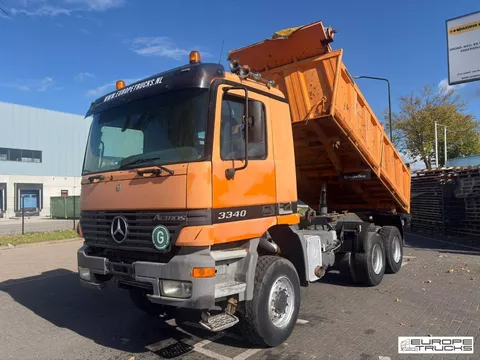 Mercedes Actros 3340 Full Steel - 6x6 - Manual - Airco T07977