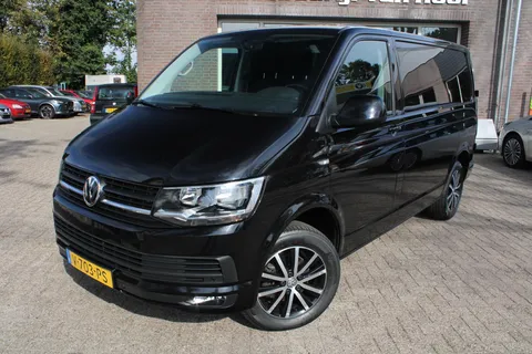 Volkswagen Transporter 2.0 TDI L1H1 1e eigenaar, Cruise, Carplay, Parkeerhulp, Navi, Achterdeuren, Houten laadvloer, 17" LMV