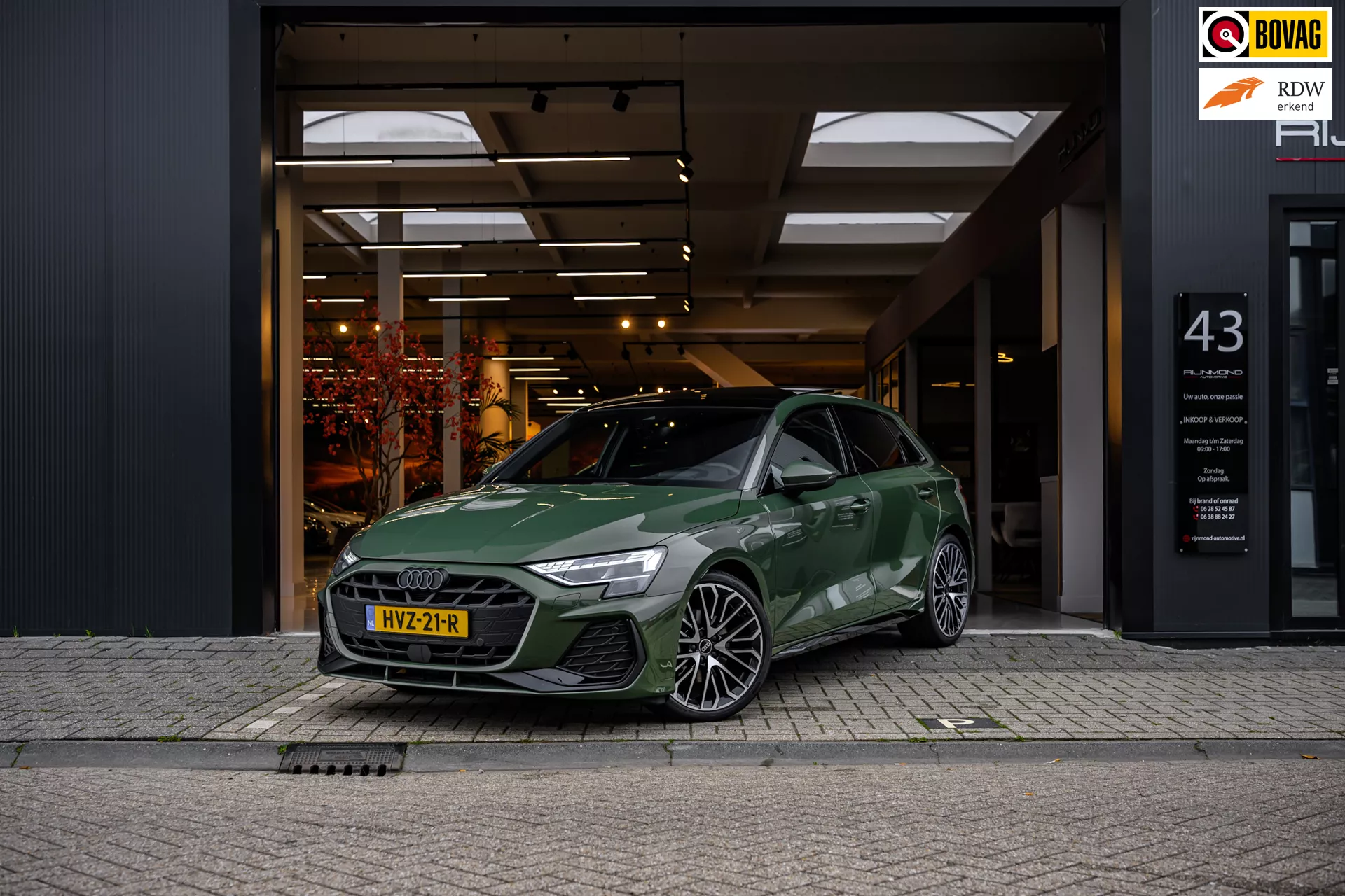 Audi A3 SPORTBACK 35 TFSI S edition|BOMVOL|Head-Up|Matrix LED|Pano|SONOS|Memory|S3 Velgen|Lane-Assist