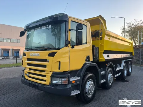 Scania P 380 Full Steel - Manual - Airco - Big Axles T08012