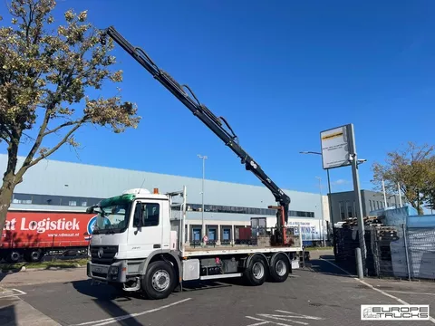 Mercedes Actros 2641 Full Steel - EPS 3 Ped - HIAB 144B-3 Hiduo - Remote T08041