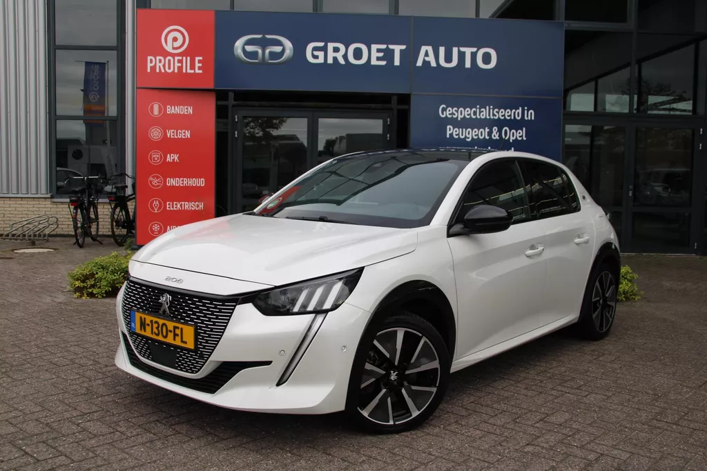Peugeot e-208 EV GT 350 50 kWh Automaat Airco Navi Carplay Camera 1e eigenaar Dealer onderhouden